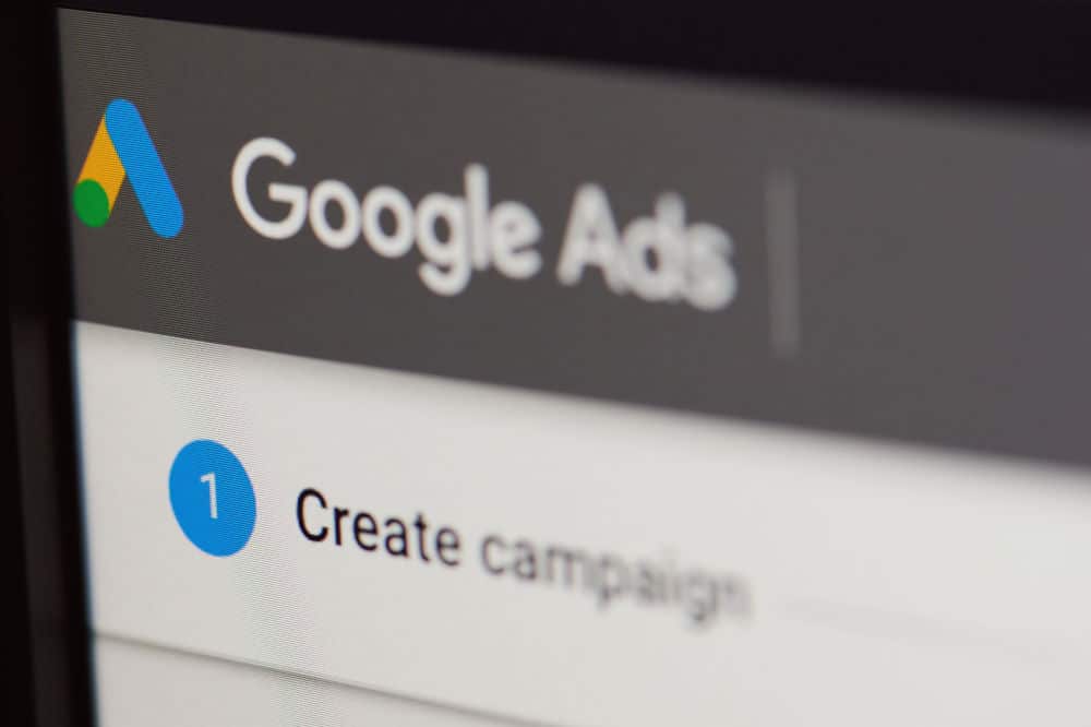 Create google ads campaign screenshot